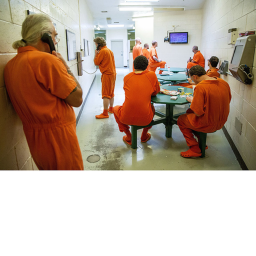 Cops after prisoners