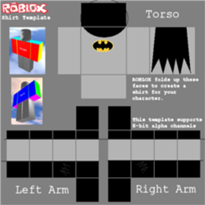 The Batman Shirt Roblox decal