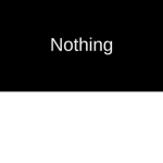 Nothing here in this corner