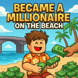 Became A Millionaire On The Beach🏖️