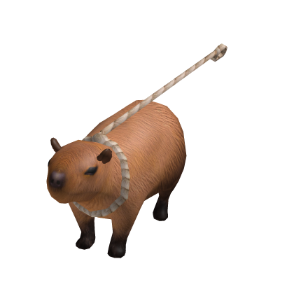 Leashed Capybara