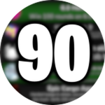 90 Badges Obtained