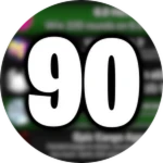 90 Badges Obtained