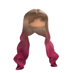 Kiki Middle Part in Pink Ombre