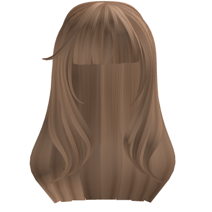 Blonde Long Soft Wavy Hair with Bangs
