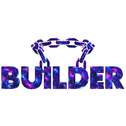 Galaxy Cartoony Builder Chain Roblox item