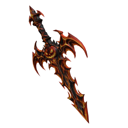 Flaming Pumpkin Sword Halloween Roblox item