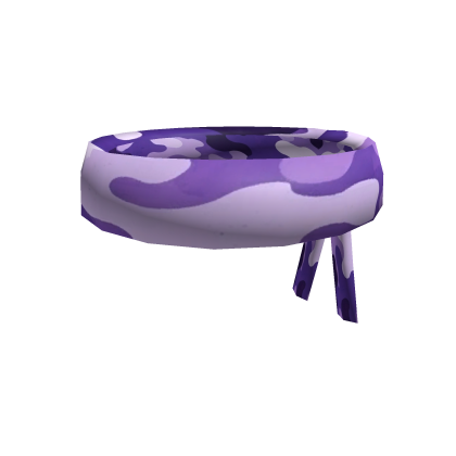 Purple Camo Headband