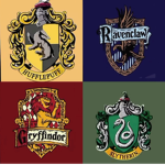 Gryfyindor,Slytherin, Hufflepuff and Ravenclaw