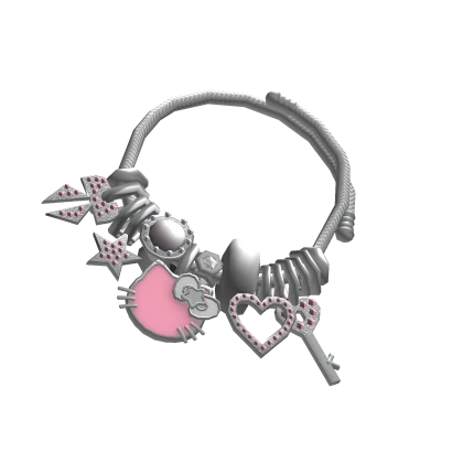 Kawaii Kitty Bracelet (Pink) | Roblox Item - Rolimon's