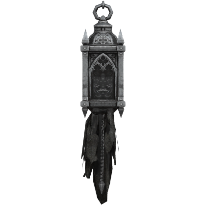 Silver Black Halloween Lantern (Left) Roblox item