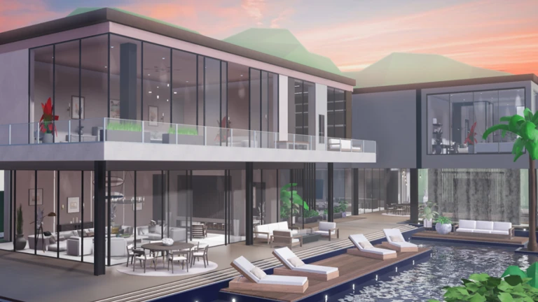 More About Luxury Home Tycoon, Image source: Roblox.com