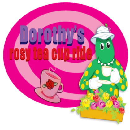 Cartoon Dorothy drinking Rosy Tea Roblox decal