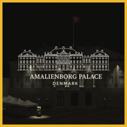 Amalienborg Palace, Copenhagen Denmark