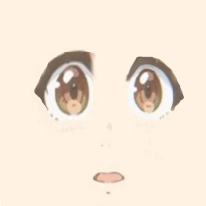 anime face