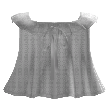 eyelet lace babydoll dress 3.0 white thumbnail
