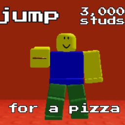 Jump 3000 Studs For A PIzza 🍕!!!