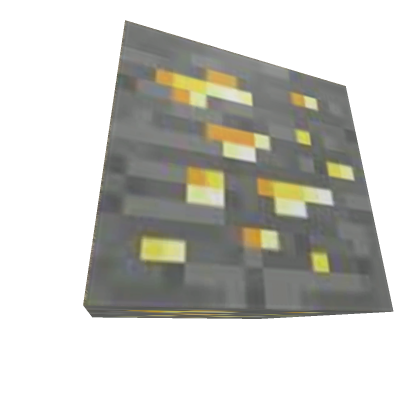 MineCraft Gold Ore Brick