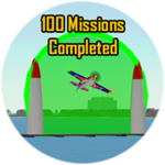 100 Missions Completed