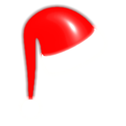 🎅 [GLOWING] Santa Hat