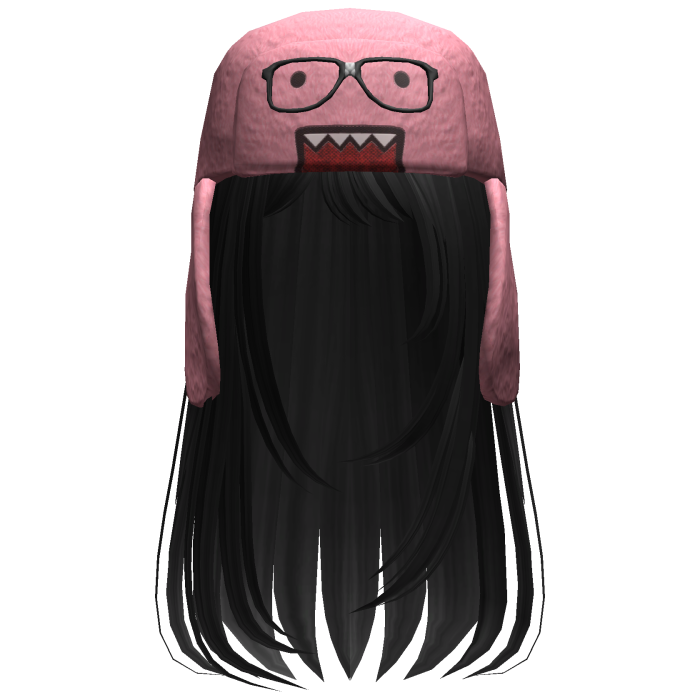 Domo Long Girl Hair Black V5