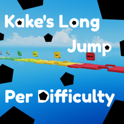 Kake's Long Jump Per Difficulty