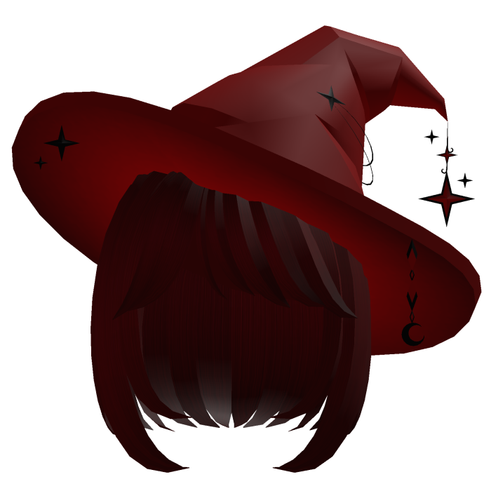 Little Witch Hair Red
