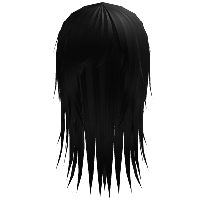 Black Emo Vkei Spikey Hair thumbnail