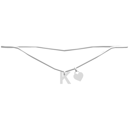 1.0 silver white K initial