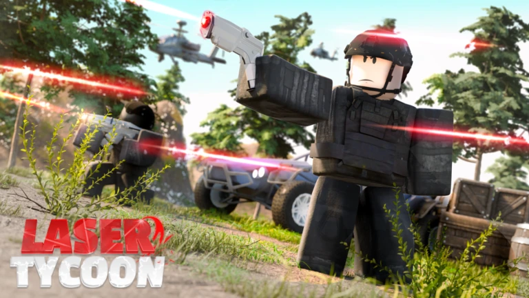 Laser Tycoon Codes and Experience, Image source: Roblox.com