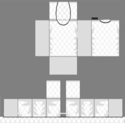 White Shirt Roblox decal