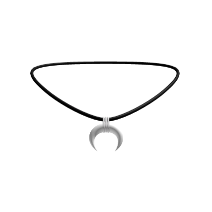 goth alt 0g septum pincher necklace black/white Roblox item