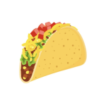 Taco food