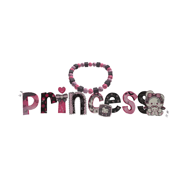 ♡ : princess cat pink and black 3.0 ৎ