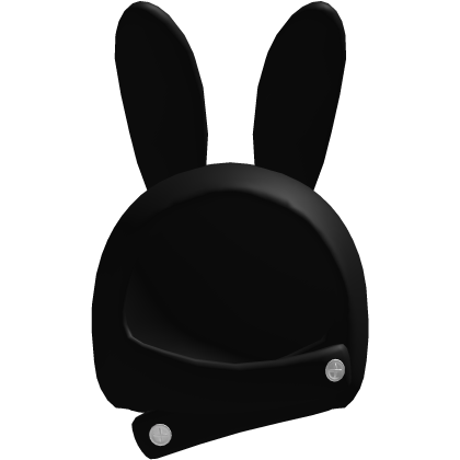 ⋆｡˚ ❆ black winter bunny hood thumbnail
