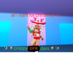 preppy pink stars