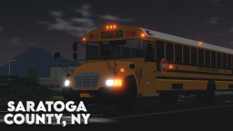 [☀️LATO] Autobusy szkolne Saratoga County, Nowy Jork 🚌