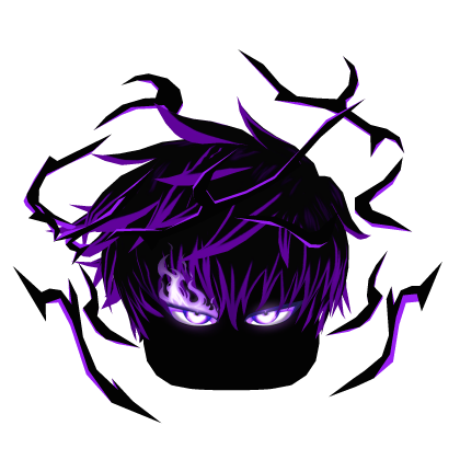 Messy Purple Hair with Aura Sung Jin Woo (✔)