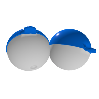 Blue Mystery Toy Capsule Egg Ball Pair [PBR]