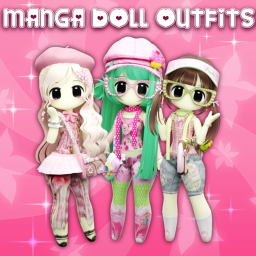 🍥 [UPDATE!] Manga Doll Outfits