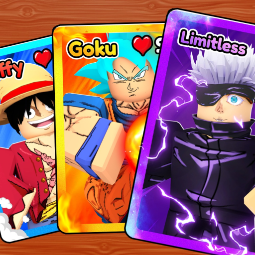 Anime Card Master official Roblox game thumbnail