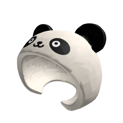 Cute Panda Hood Roblox item