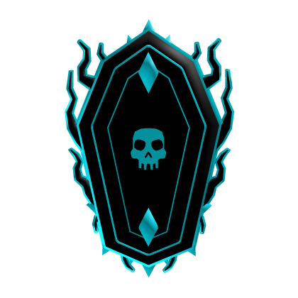 Cyan Neon Coffin