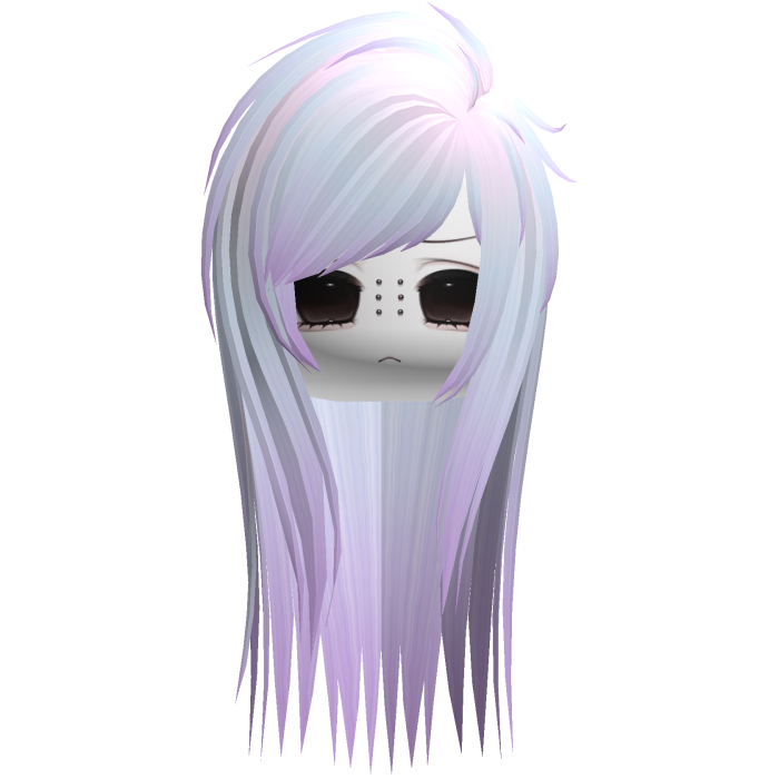 Emo Moe Pastel Long Scene Hair