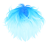 Messy Cute Shiny Hair  (Frigid)