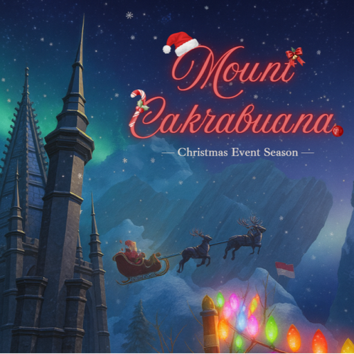 [Christmas ❄️ - x3] Mount Cakrabuana ⛄️ official Roblox game thumbnail