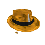 NRV Orange Sparkle Time Fedora