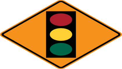 Signal Ahead Sign Roblox decal