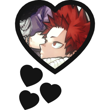 Eijiro Kirishima Thinking Hearts My Hero Academia Roblox item