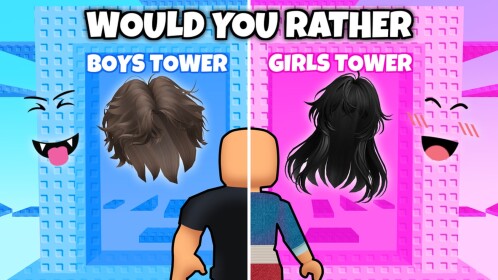 Would You Rather: Girls & Boys Outfit Tower